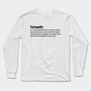 Hiraeth Long Sleeve T-Shirt